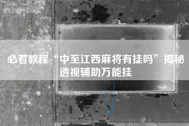 必看教程“中至江西麻将有挂吗”揭秘透视辅助万能挂